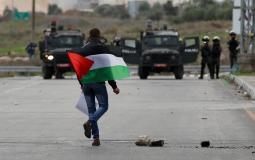 مواجهات بين جيش الاحتلال والفلسطينيين