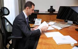 الرئيس السوري بشار الأسد - ارشيفية -