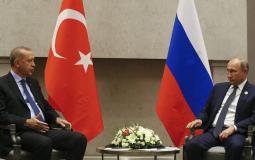 الرئيس الروسي بوتين والرئيس التركي أردوغان