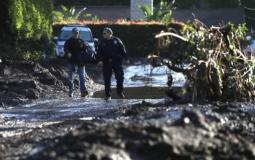 ارتفاع عدد ضحايا الانهيارات الطينية في كاليفورنيا