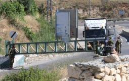الاحتلال يواصل إغلاق البوابة الحديدية لكفر الديك 