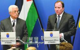 الرئيس عباس ورئيس وزراء السويد - أرشيف