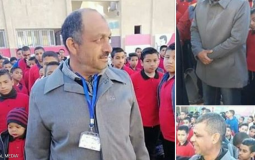 معلمين مصريين يرتدون الزي الموحد