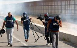 استهداف الصحفيين الفلسطينيين
