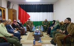 لجنتا الداخلية والقانونية بالتشريعي تزوران هيئة القضاء العسكري