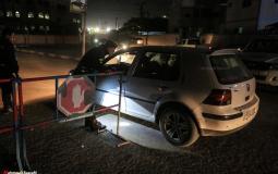 الشرطة بغزة توزع صورة القوة الإسرائيلية التي تسللت شرق خانيونس