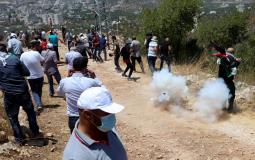 إصابات جراء قمع قوات الاحتلال مسيرات متفرقة في الضفة الغربية