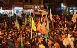 حماس بخانيونس تنظم وقفات احتجاجية ضد قرار ترمب
