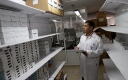 مخازن الدواء التابعة لوزارة الصحة - غزة 