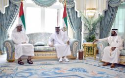رئيس الامارات يستقبل ولي عهد ابو ظبي