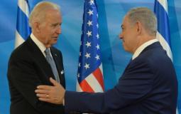 نتنياهو وبايدن خلال لقائهما في القدس، آذار/مارس 2016 