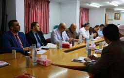 التشريعي بغزة ولجنة التربية تعقدان لقاءً مشتركاُ مع النيابة العامة ونقابة الأطباء ووزارة الصحة