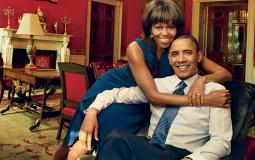 باراك اوباما وزوجته