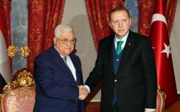 الرئيس الفلسطيني  يلتقي نظيره التركي أردوغان في نيويورك