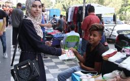 فريق شبابي ينظم حملة توعوية لمقاطعة الاحتلال وسط غزة