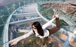 منصة-زجاجية - الصين