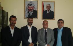د.عبد الله ابو سمهدانة ووفد من وزارة المواصلات