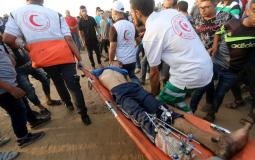 إصابة طفل برصاص جنود الاحتلال على حدود غزة