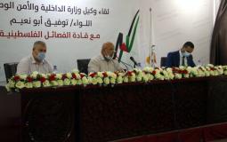 اللواء توفيق ابو نعيم - وكيل وزارة الداخلية في غزة