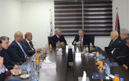 اجتماع القدس المفتوحة مع رئاسة المحكمة الدستورية العليا