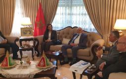 المجلس الأعلى للابداع يلتقي بالسفير المغربي برام الله