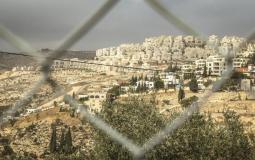 سلطات الاحتلال تستمر في التوسع الاستيطاني في الأراضي الفلسطينية