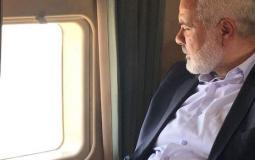 وفد من حماس برئاسة هنية يغادر إلى القاهرة
