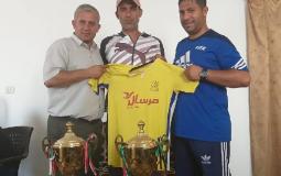 رئاسة نادي التفاح مع المدرب حسن الصعيدي