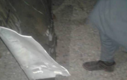 صورة من حطام صاروخ ظفر