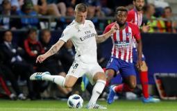 أتلتيكو مدريد يهزم الريال برباعية ويفوز بالسوبر الأوروبي
