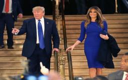  ميلانيا ترامب زوجة الرئيس الامريكي دونالد ترامب