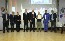 النيابة العامة في غزة تفوز بجائزة النزاهة والشفافية عن فئة المؤسسات العامة