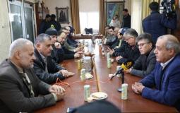 وفد قيادي من حركة الجهاد الإسلامي يهنئ الجبهة الشعبية بذكرى الانطلاقة 52