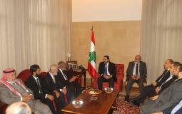  لقاء وفد كتلة حماس التغيير والاصلاح مع سعد الحريري في لبنان