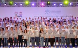 الحفل الختامي لجوقات غزة تغني - تصوير: عمر القطاع