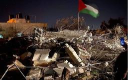 هدم منزل الأسير يزن مغامس في رام الله