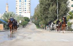 الحظر الشامل يومي الجمعة والسبت في غزة