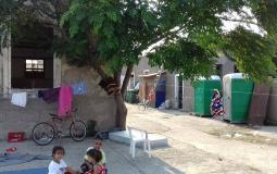 مخيم اللاجئين الفلسطينيين في جزيرة رودس اليونانية