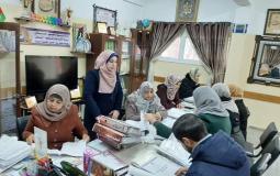 مدرسة سكينة بنت الحسين بالوسطى تستقبل عدداً من المدارس