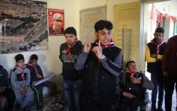 الكشاف التقدمي ينظم يوماً كشفياً في غزة إسناداً للرفيق القائد أحمد زهران