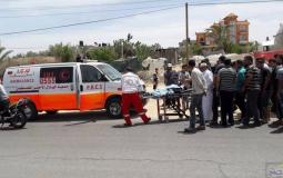 حادث سير في غزة