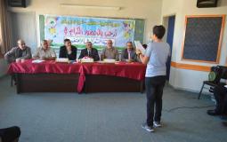 تعليم شرق خان يونس ينظم مسابقة نظم وإلقاء الشعر لطلبة المدارس
