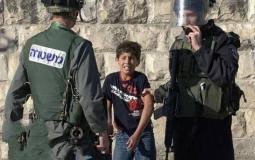 الاحتلال يعتقل طفلا - توضيحية