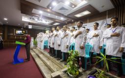 الكلية الجامعية تنظم احتفالية ارتداء المعطف الأبيض لطلبة التمريض وعلوم الصحة