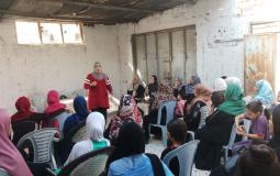 لقاء توعوي للنساء حول الزواج المبكر