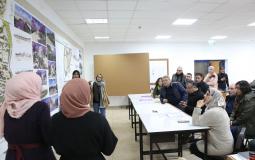 طلبة هندسة العمارة في جامعة القدس يقدمون حلولاً معمارية ابتكارية لمخطط الجامعة الهيكلي 