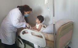 الكيلة تعايد كادر الوزارة والمرضى في مجمع فلسطين الطبي و"هوغوتشافيز"