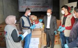 "عطاء فلسطين" تستلم 2000 طرد غذائي لتوزيعها على المتضررين بغزة 