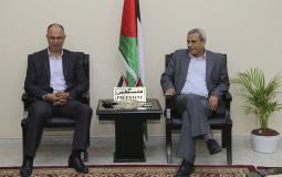 محافظ قلقيلية يلتقي سفير فلسطين في تركيا.