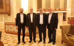 وفد حماس برئاسة هنية يصل سلطنة عمان